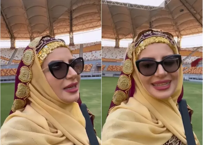 راز تصویر خاله شادونه در ورزشگاه فولاد مشخص شد