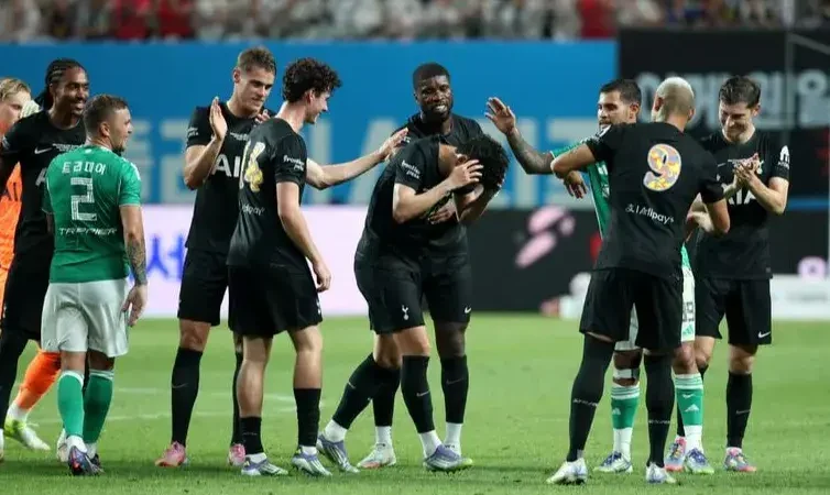 بدرقه باشکوه سون در آخرین بازی برای تاتنهام