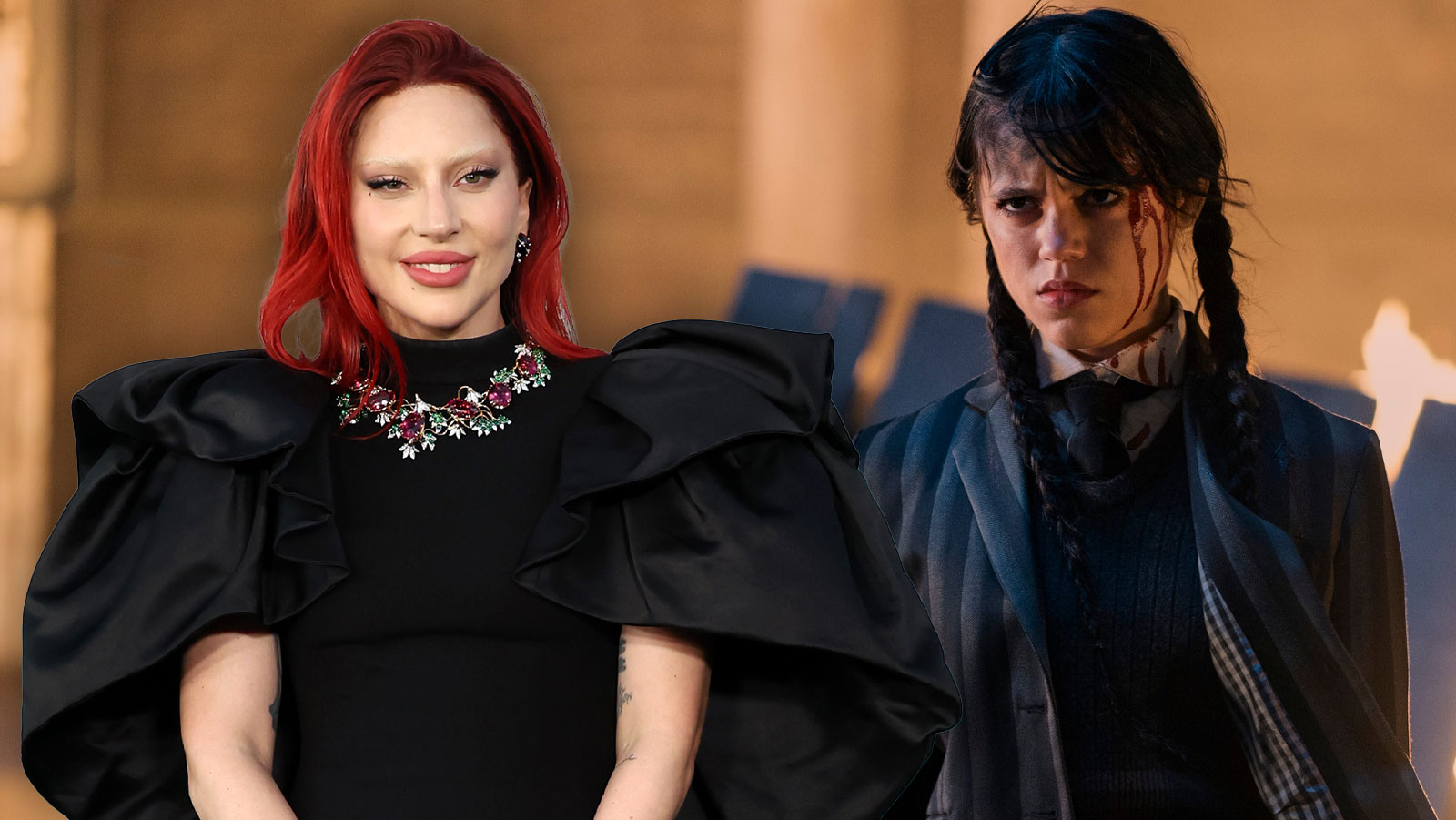 حضور لیدی گاگا در فصل دوم Wednesday با بازی و ترانه‌ای ترسناک