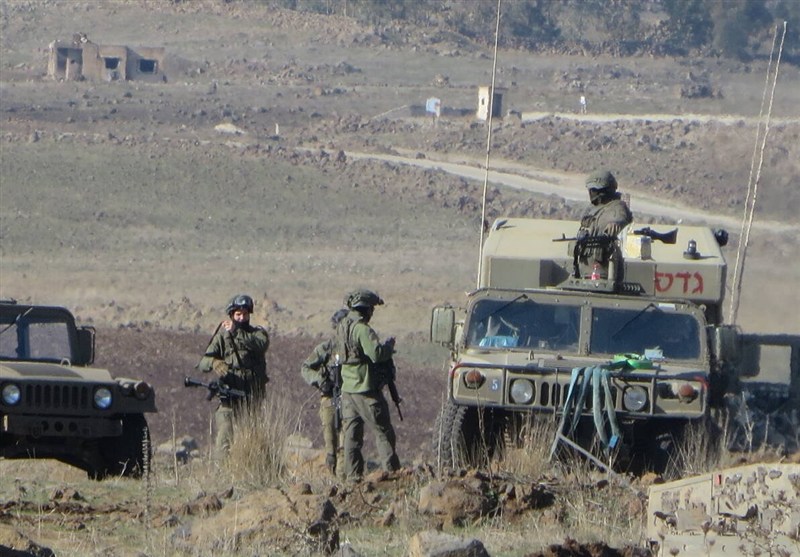 نظامیان اسرائیلی در خاک سوریه جولان می دهند