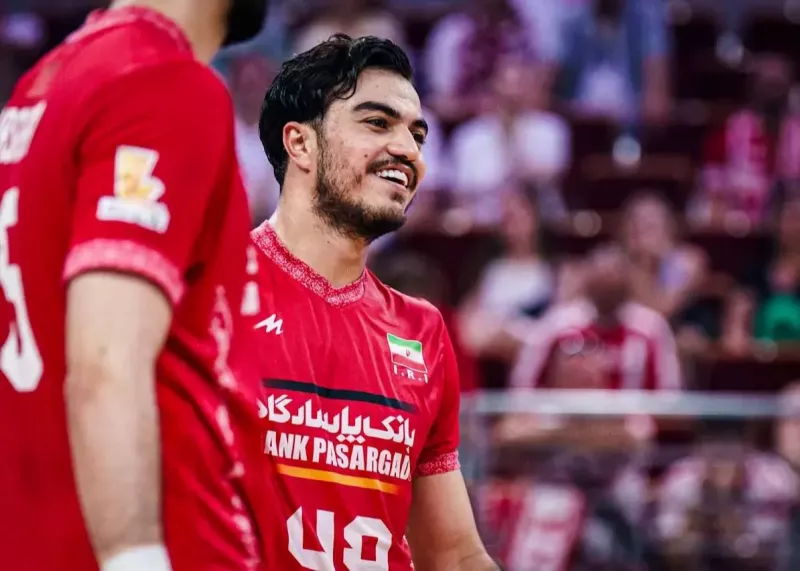 ستاره والیبال ایران در یک تیم خیلی معمولی