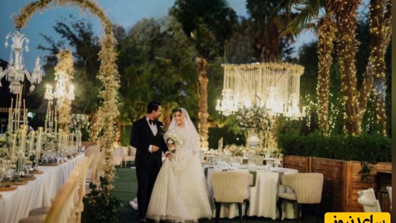 تصویر جدیدی از کارت عروسی اروپایی‌طور متین ستوده و کامران تفتی؛ طراحی عروس‌پسند با متنی انگلیسی