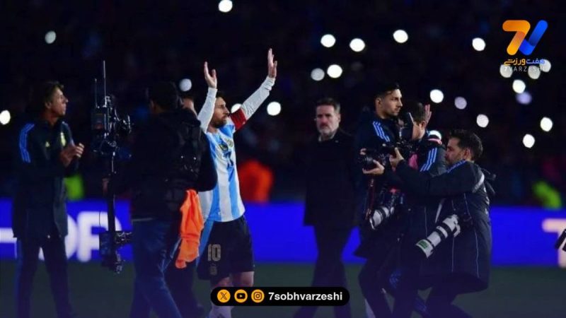 اشک‌های لیونل مسی در شب وداع با تیم ملی آرژانتین (ویدیو)