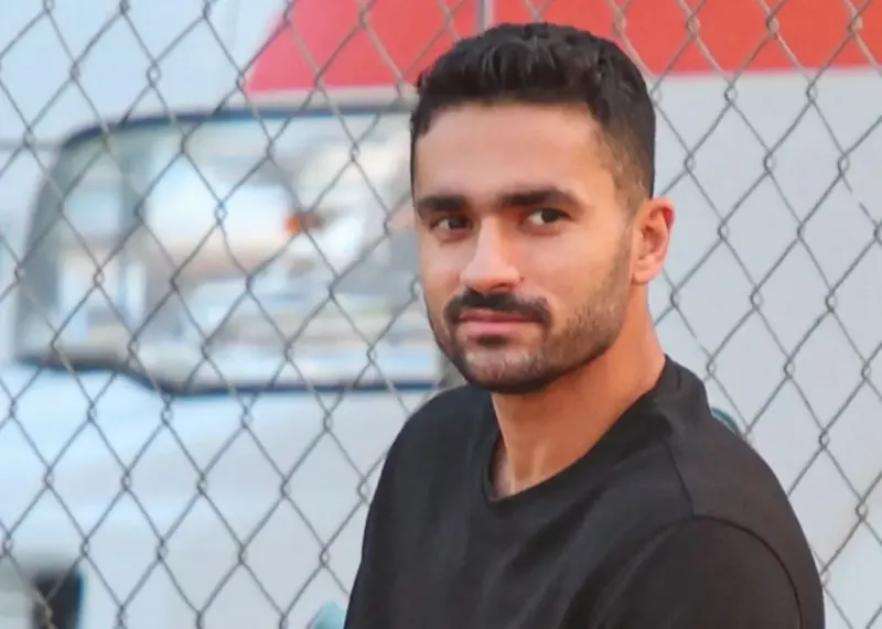 کاپیتان با عصا در تمرین سپاهان (عکس)