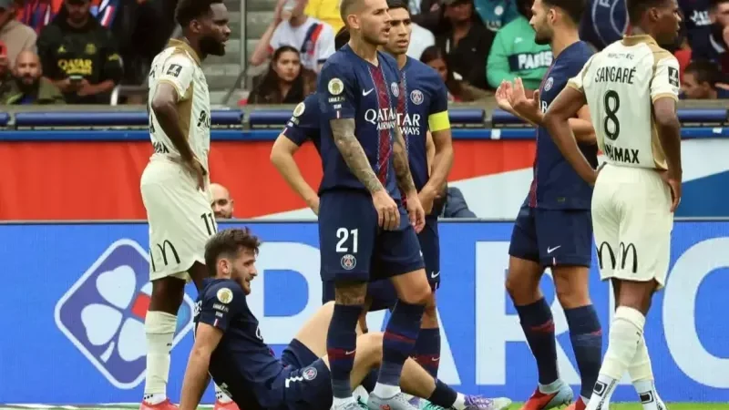 پی‌اس‌جی در بحران: مصدومیت مهندس طراح