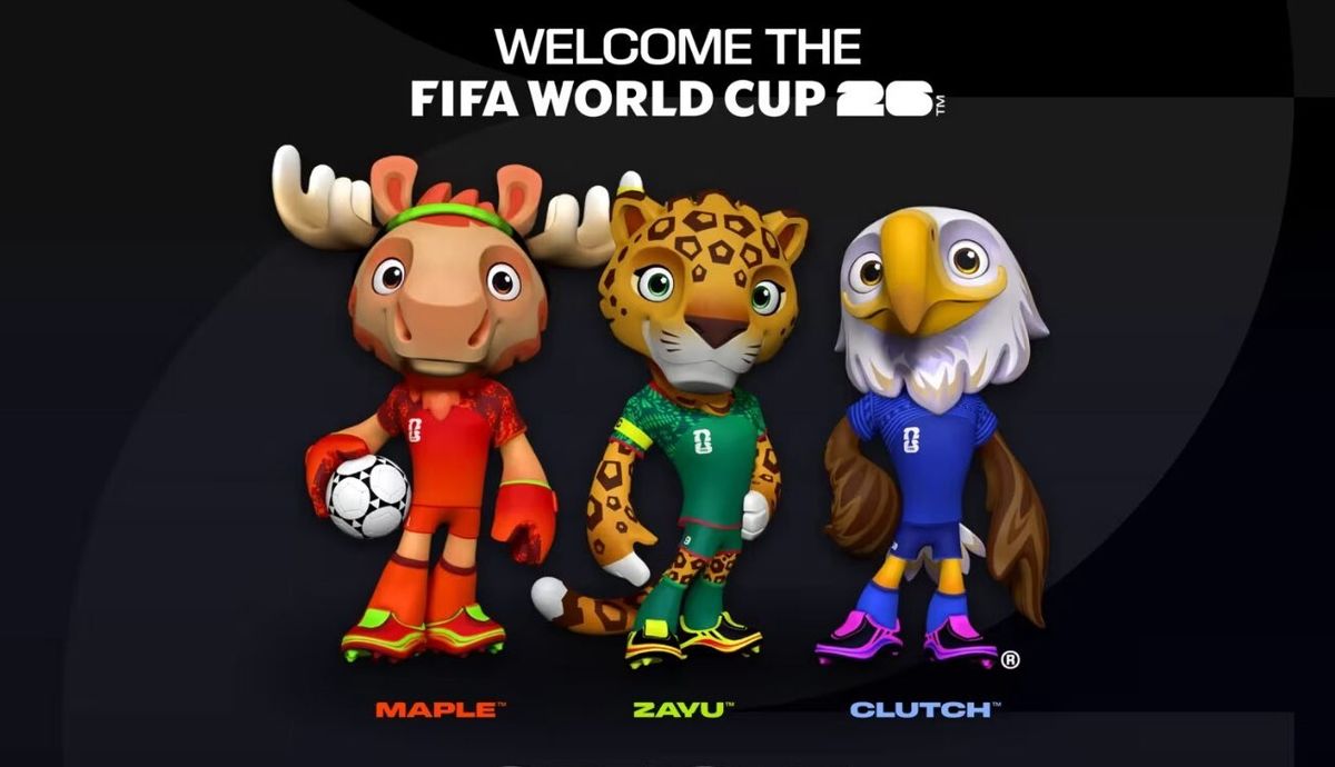 فیفا سه عروسک نمادین جام جهانی ۲۰۲۶ را معرفی کرد