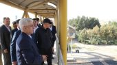 بازدید وزیر حمل‌ونقل ترکمنستان از بندر خشک ریلی تهران