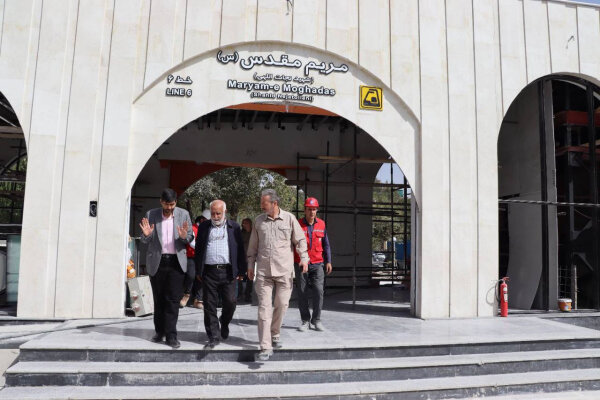 بازدید معاونان شهردار تهران از پروژه‌های فعال شرکت مترو