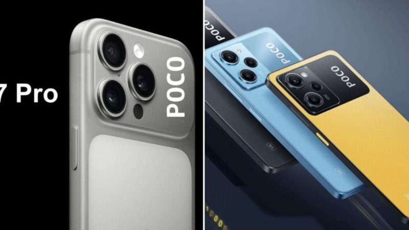 طراحی آیفون ۱۷؛ کپی برابر اصل پوکو شیائومی