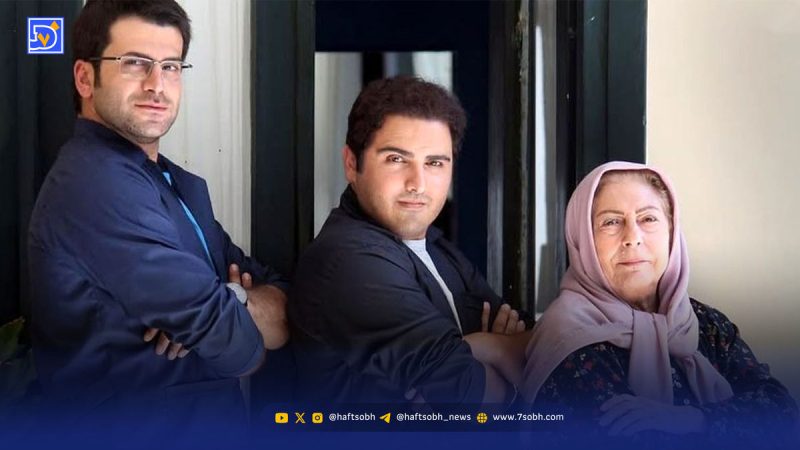 تصویری از ثریا قاسمی در اتاق گریم «بچه مهندس ۳»