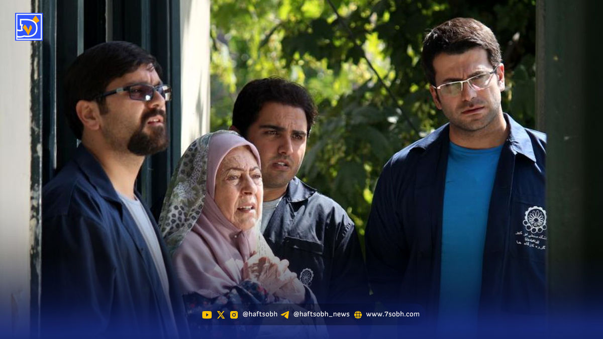 قاب تاریخ| «بی بی و جواد جوادی» در پشت صحنه سریال بچه مهندس ۳؛ سال ۹۹