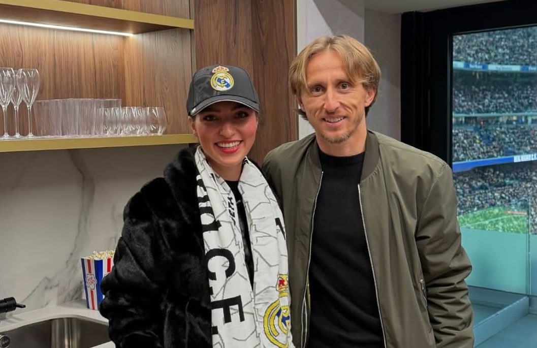 قاب امروز| شیدا مقصودلو و لوکا مودریچ در برنابئو،  عینک خاص گلزار، استایل ‌متفاوت نجمه جودکی