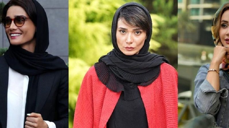 استایل بازیگران در باغ کتاب؛  از کت اُوِر سایز الهه حصاری تا لاک قرمز …