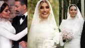 مقایسه دقیق لباس عروس محبوب ترین هنرمندان ایرانی/از لباس نوستالژیک مونا کرمی، نیلوفر پارسا با دنباله 5 متری، تا لباس کار شده متین ستوده…!