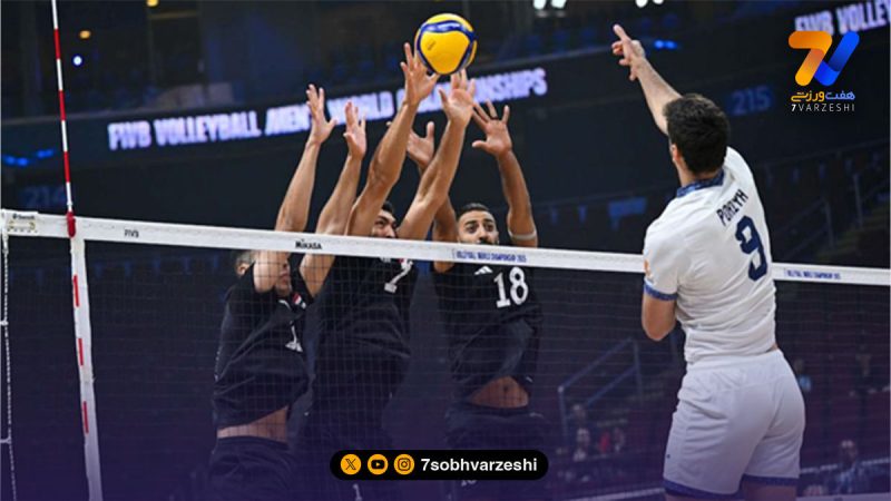 شکست تلخ والیبال ایران در گام اول مسابقات جهانی