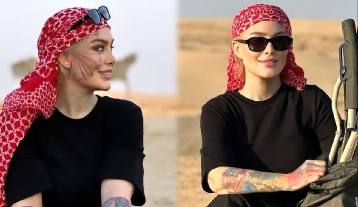 حضور سحر قریشی در افتتاحیه مزون لوکس دبی