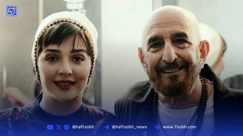 استایل المیرا دهقانی و همسرش در کنار هم در اکران فیلم جدید