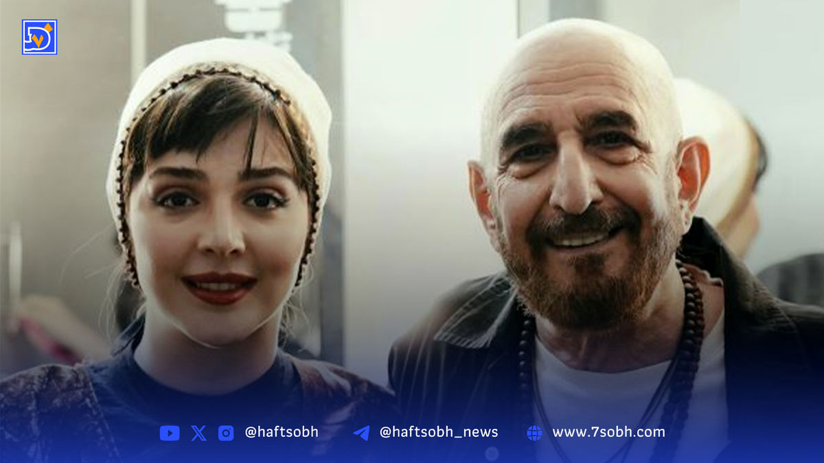 استایل المیرا دهقانی و همسرش در کنار هم در اکران فیلم جدید