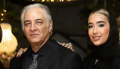 سفر در زمان | ایرج نوذری در کنار همسرش