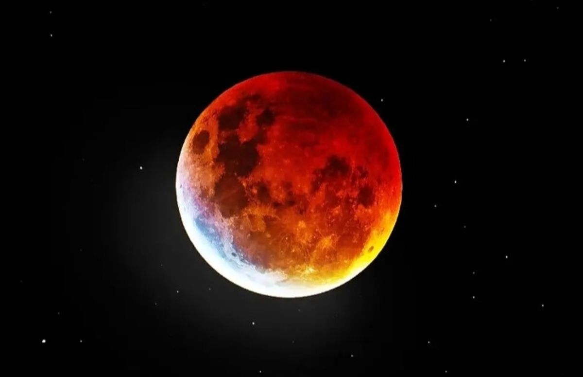 دیدنی امشب| اولین تصویر از ماه گرفتگی ۱۶ شهریور