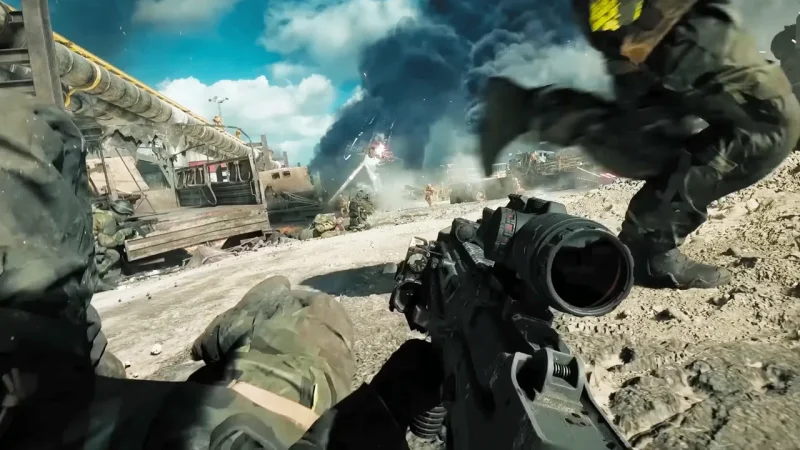 گیم‌پلی جدیدی از Battlefield 6 فاش شد