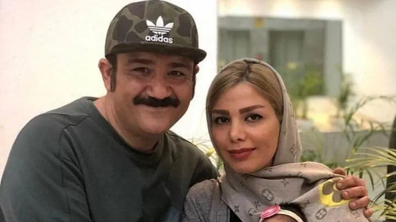 رونمایی از لباس عروس دنباله دار و شیک همسر جوان مهران غفوریان در مراسم عقدشان/ ماشالا به پای هم پیر بشید