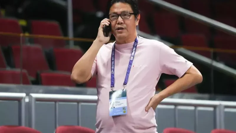 یک مهمان ویژه در تمرین تیم ملی والیبال ایران