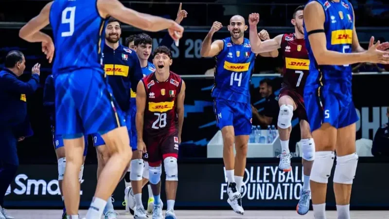 ایتالیا ٣- الجزایر: در حد مدافع عنوان قهرمانی