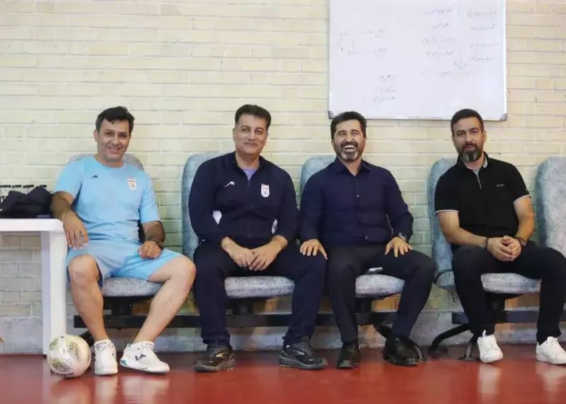 خودنمایی سالنی‌بازان جوان پیش از دیدار با روسیه