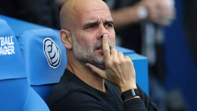 بهانه پپ برای وضعیت سیتی قابل قبول نیست