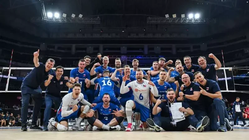 چک محکم به قدرت رو به افول والیبال جهان