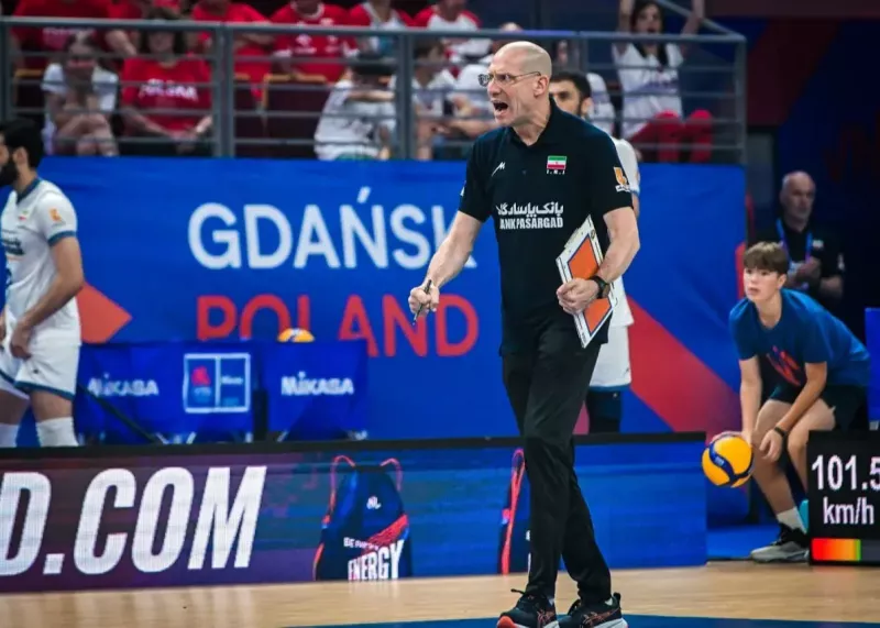 هشتمین سرمربی تاریخ والیبال ایران در قهرمانی جهان