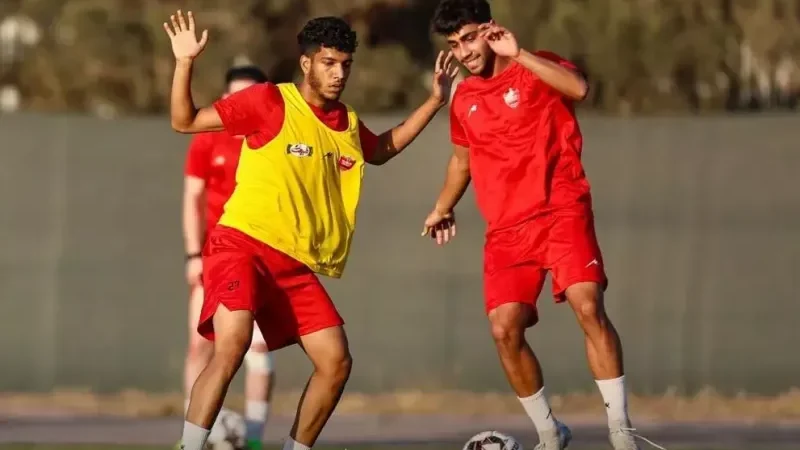 بازیکن جدید تمرین پرسپولیس: از آکادمی استقلال!