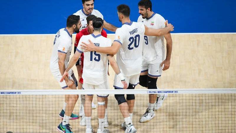 زمان مسابقه امروز تیم ملی والیبال ایران