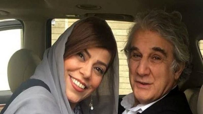 قاب عاشقانه | مهدی هاشمی و همسر دوم جوانش در اصفهان