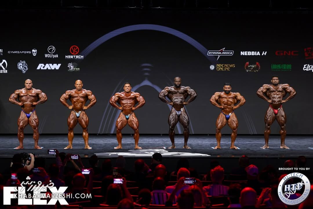 فیگورهای هادی چوپان در مستر المپیا + نتایج