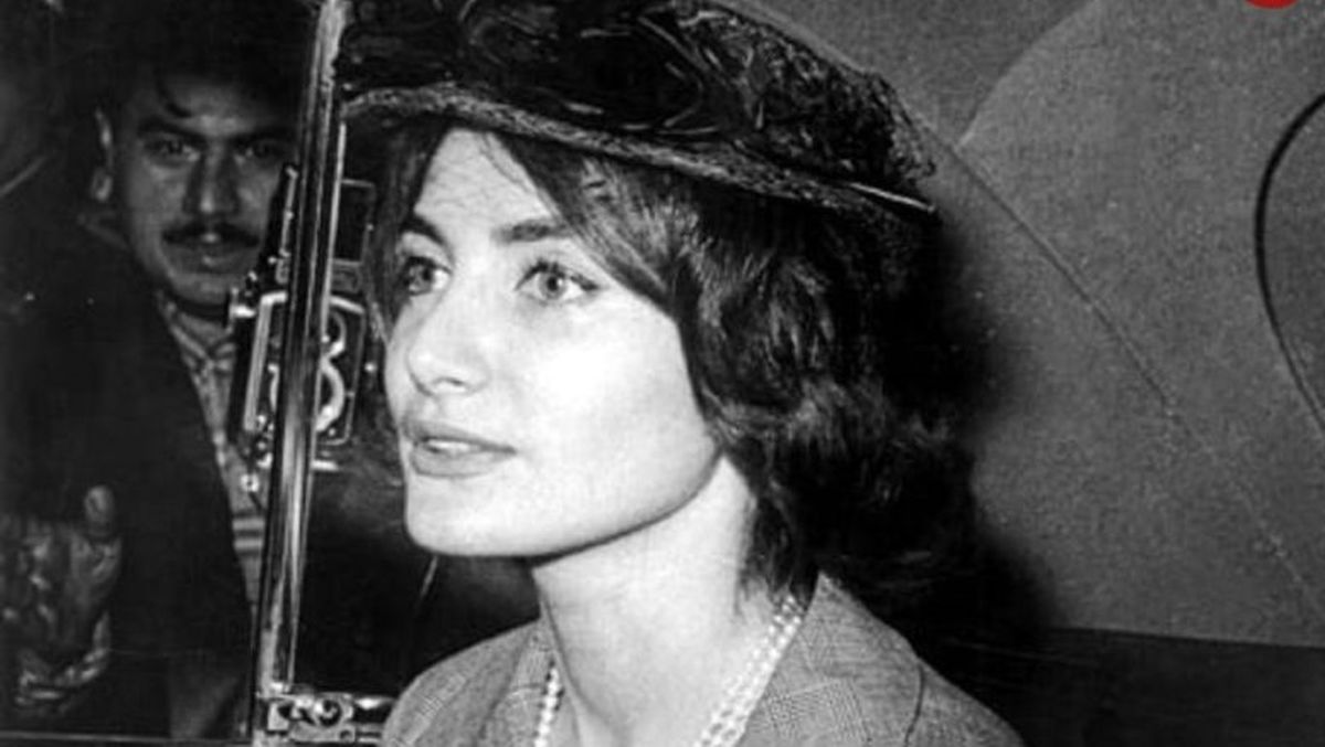 قاب تاریخ| شهناز پهلوی در کنار همسر و پدر شوهر در روز عروسی اول اش