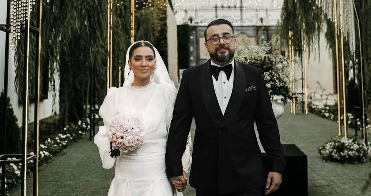 آلبوم عروسی مونا کرمی و سپند امیرسلیمانی با حضور سلبریتی‌های میلیاردر