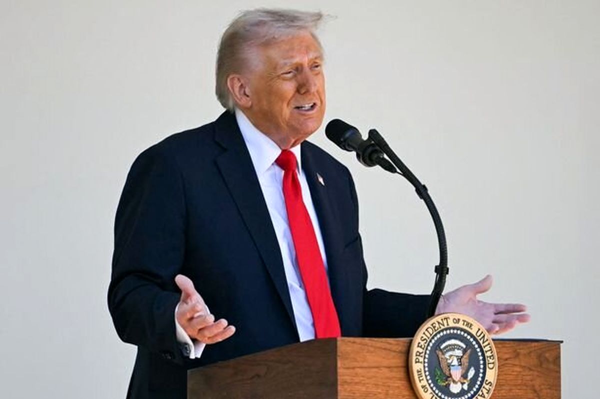 عصبانیت ترامپ از نفر سوم شدن در یک مسابقه