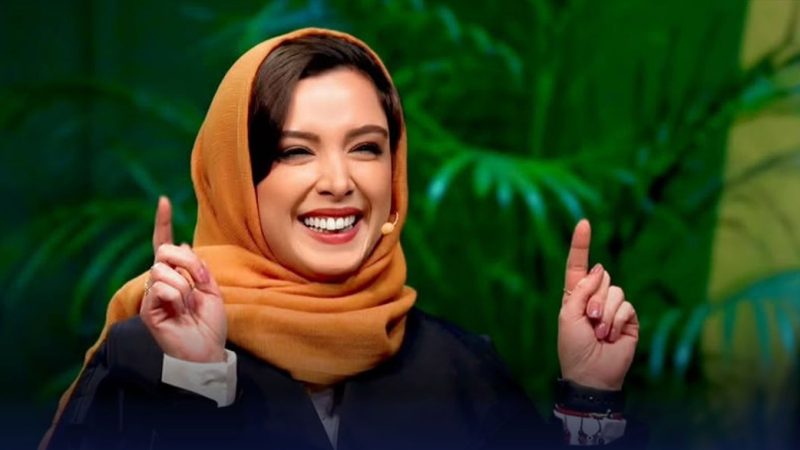 سفر در زمان با «بچه مهندس»؛ شوخی بامزه تینا وصال در اتاق گریم!