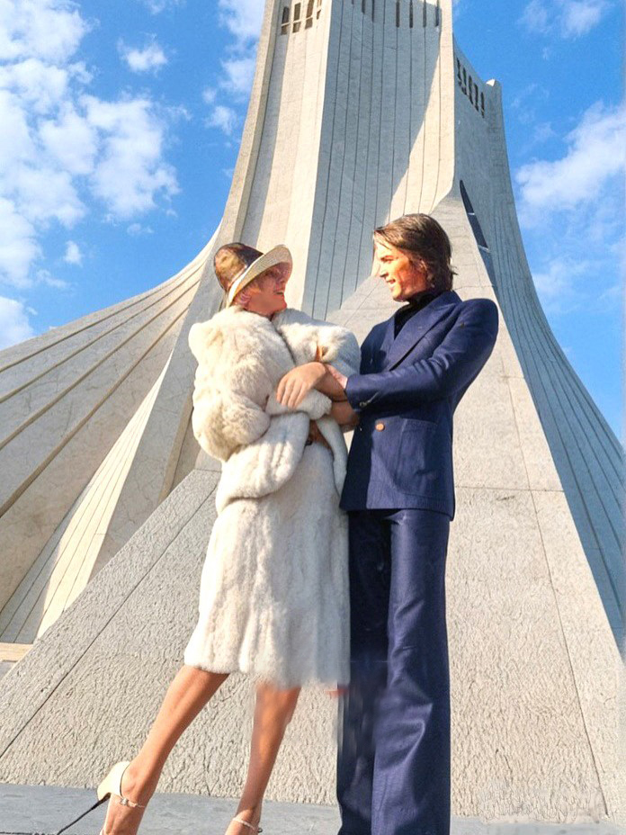 قاب تاریخ| مانکن‌ها در میدان آزادی، ‌تهران دهه۷۰، پرتره خاص فوزیه و قاب سنگینی از ‌‌ کیمیایی و ‌‌شکیبایی