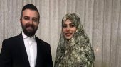 آلبوم عروسی فرشته آلوسی و محمودرضا قدیریان خانم بازیگر و آقای مجری