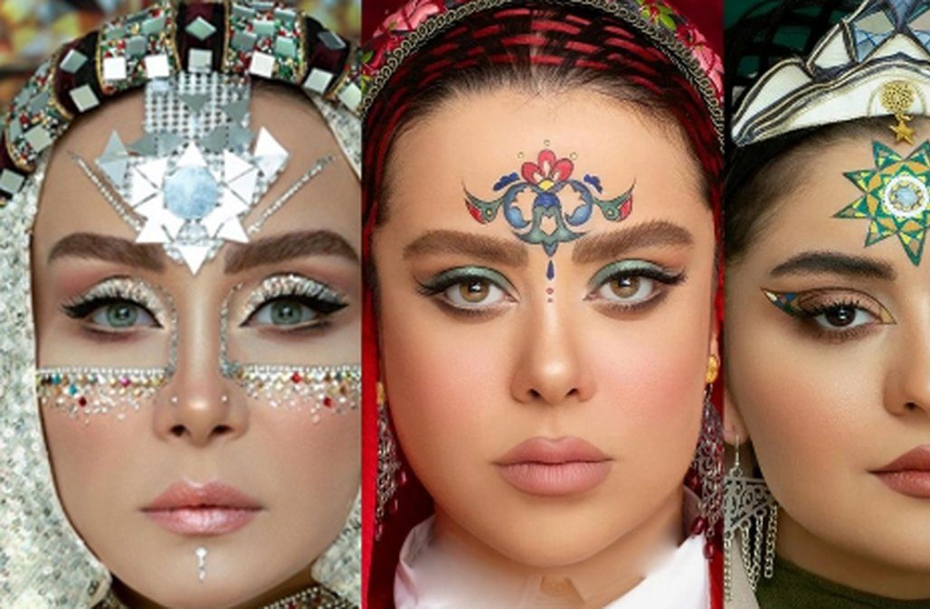 عکس ها / رونمایی از آرایش زیبای خانم بازیگران  ایرانی با الهام از معماری اصیل ایرانی و بناهای تاریخی/ از سیما خضرآبادی،تا حدیث فولادوند و  صحرا اسداللهی از فاطیما بهارمست تا الهام اخوان و  بهاره رهنما و از ….