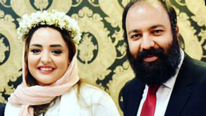 فیلم / علی اوجی: شب عروسیم رفته بودم ونیز فیلم ببینیم … اصلا یادم رفته بود/ نرگس محکم …./ منم جای نرگس بودم ….