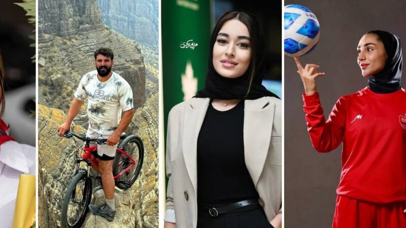 قاب امروز| ‌بیوگرافی و عکس خاص ‌دو مه‌لقا، می‌نوش و باقری؛ ‌کار خطرناک میلاد و هدیه پرسپولیسی