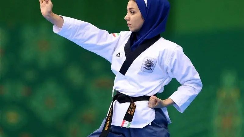 بیوگرافی مرجان سلحشوری دختر تکواندوکار ایرانی + عکس های عروسی اش