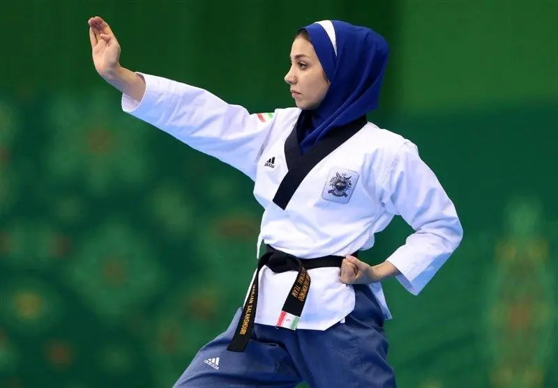 بیوگرافی مرجان سلحشوری دختر تکواندوکار ایرانی + عکس های عروسی اش