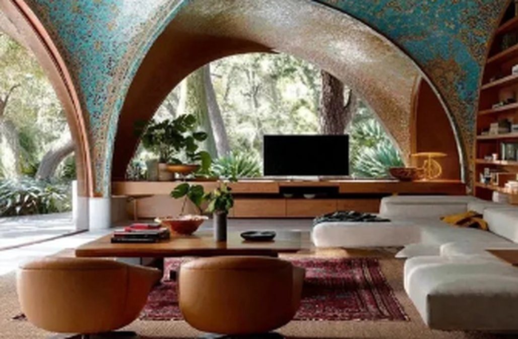 معماری باشکوه‌ترین خانه با کاشی‌کاری فیروزه‌ای و طاق‌های اصیل ایرانی که جهان را شگفت زده کرد/  پشت این سادگی جهانی از خلاقیت پنهان است + عکس