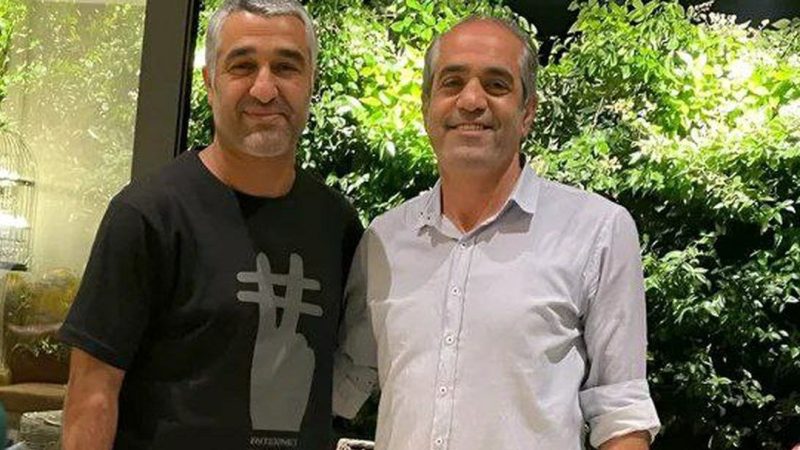 سلفی جدید عکس پژمان جمشیدی در کنار دوست صمیمی اش