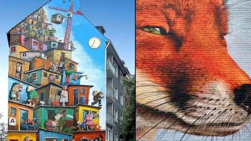 خلاقیت هنرمندان خیابانی روی «دیوارها» در سراسر جهان